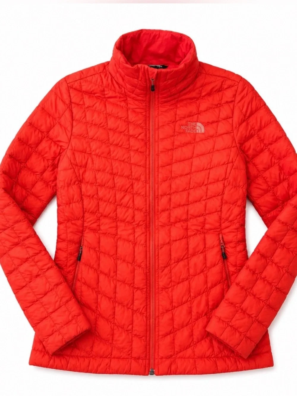 The North Face Thermoball Jacket Vibrant Melon Red Extra Large